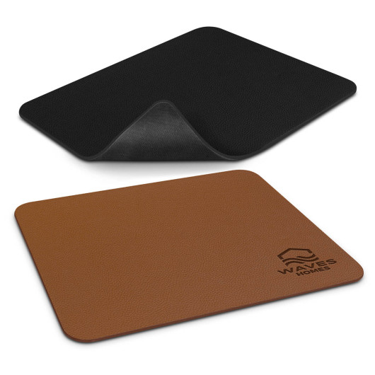 Branded PU Leather Mouse Pads